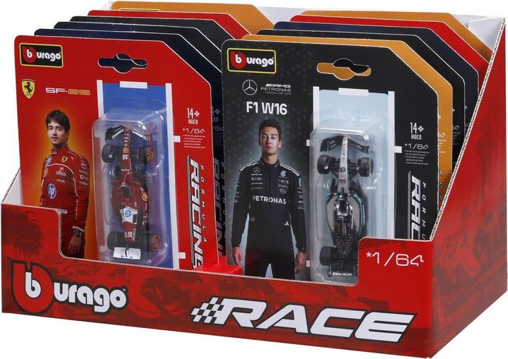 Produktbild Bburago Formel 1 1/64 assortiert