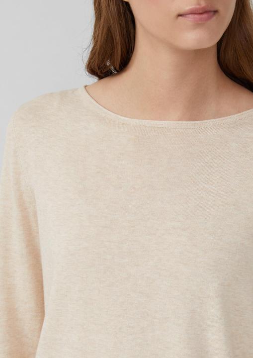 Produktbild s.Oliver Strickpullover Weicher Feinstrickpullover mit Rollkanten (44)