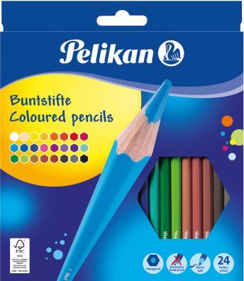 Actual product image Pelikan Crayons (24 x)