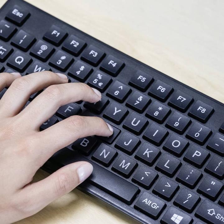 Productafbeelding Perixx PERIBOARD-117 P DE B PS2 Toetsenbord Duits, QWERTZ Zwart (DE, Bedraad)