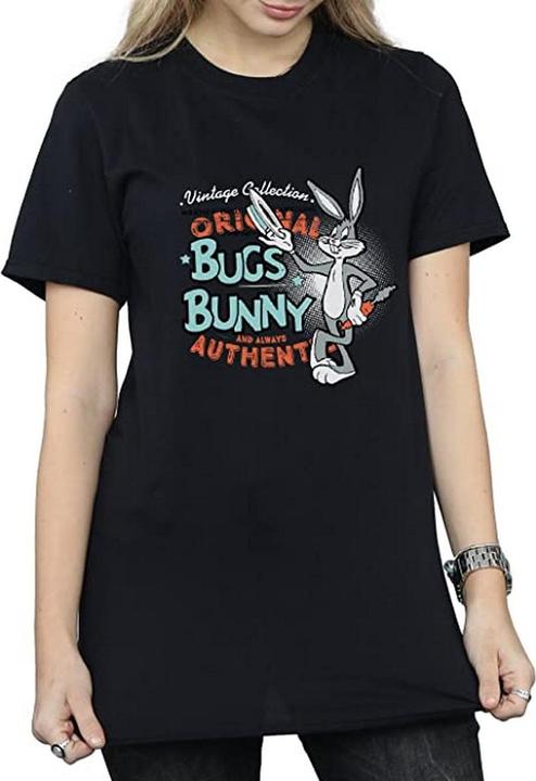 Image du produit Looney Tunes Womens/Ladies Bugs Bunny Vintage Cotton Boyfriend T-shirt (XXL)