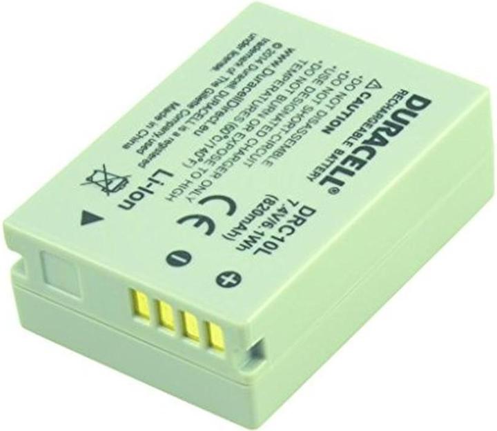 Produktbild Duracell Lithium-Ionen-Akku NB-10L, 820 mAh (Kamera Akku)
