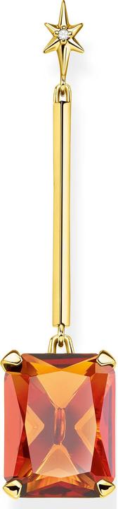 Image du produit Thomas Sabo Boucles d'oreilles Pierre orange avec étoile (Argent 925)