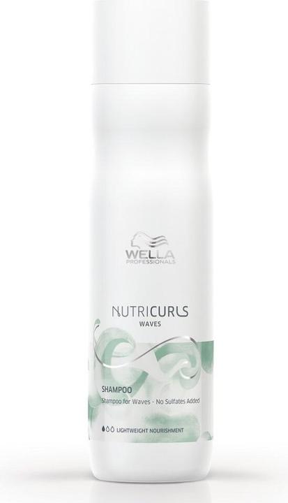 Produktbild Wella NutriCurls Waves Shampoo (250 ml, Flüssiges Shampoo)