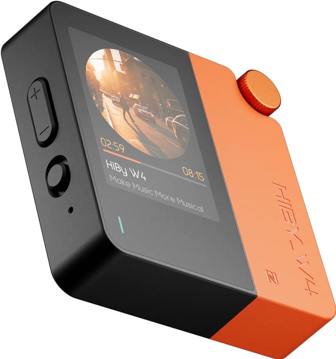 Produktbild HiBy W4 - Portabler HiFi Bluetooth Kopfhörerverstärker (Display, USB-DAC, aptX, Bluetooth)