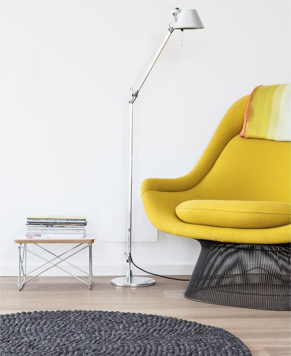 Actual product image Myfelt Hugo felt ball carpet (Ø 90 cm)