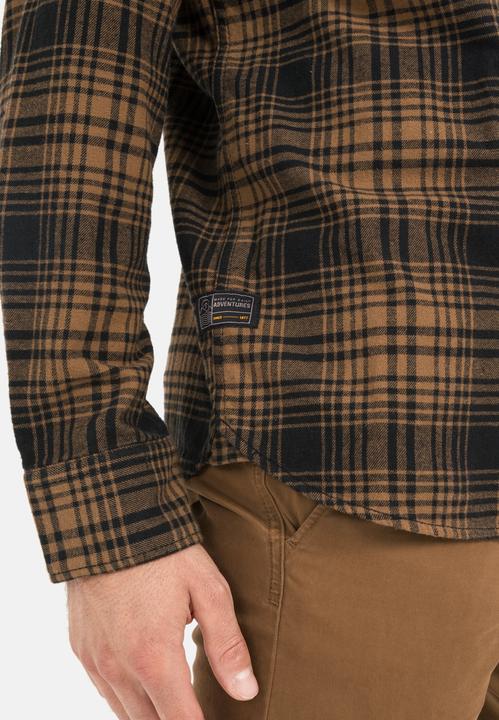 Produktbild Camel Active Langarmhemd mit Karomuster (L)