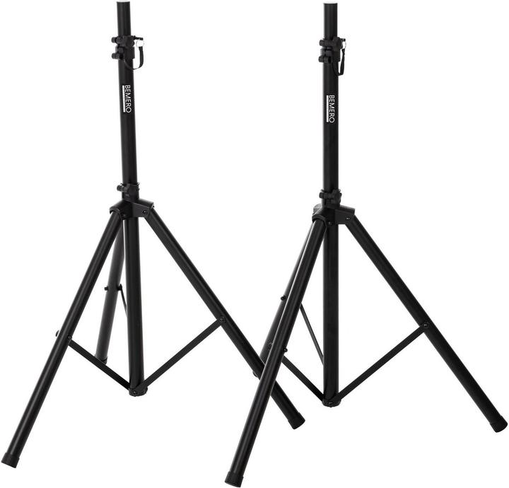 Image du produit Bemero Ensemble SS-9020BK (1 paire, Support, Réglable en hauteur)