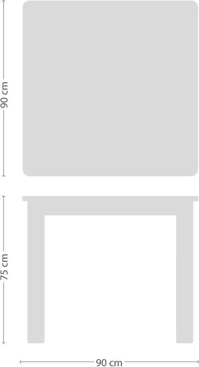 Actual product image JanKurtz Cana (90 x 90 x 75.5 cm)