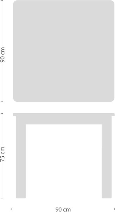 Image du produit JanKurtz Cana (90 x 90 x 75.5 cm)