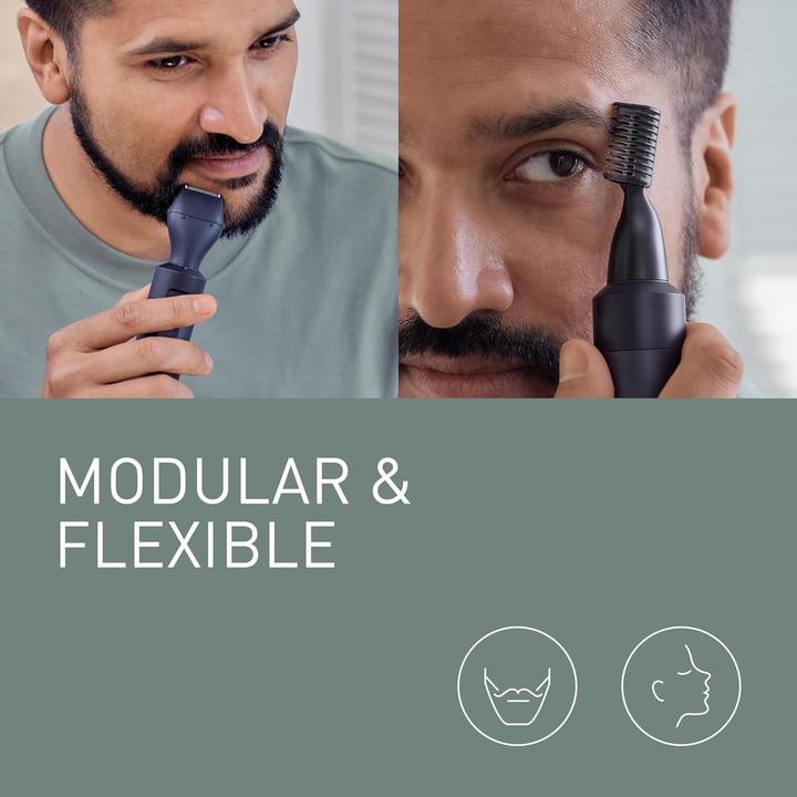 Image du produit Panasonic Système modulaire multifonction avec trims, tondeuse et brosses pour soins du visage