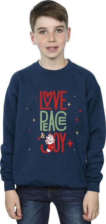 Produktbild Disney The Aristocats Marie Love Peace Joy Sweatshirt Jungen (116)