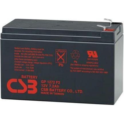 CSB Battery GP 1272 UPS standby GP1272F1 Batteria al piombo 12V 7,2Ah (AGM) (L x A x P) 151 x 99 x (1 pz., Specifico del dispositivo, 7200 mAh), Batte