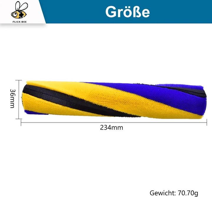 Immagine prodotto Flickbee Spazzola morbida per Dyson V12 e V15 - sostituisce 971634-01