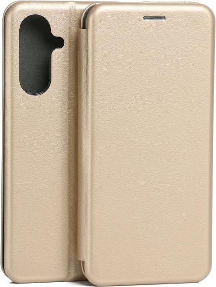 Actual product image Beline Etui Book Magnetic Samsung A26 5G złoty/gold (Samsung Galaxy A26)