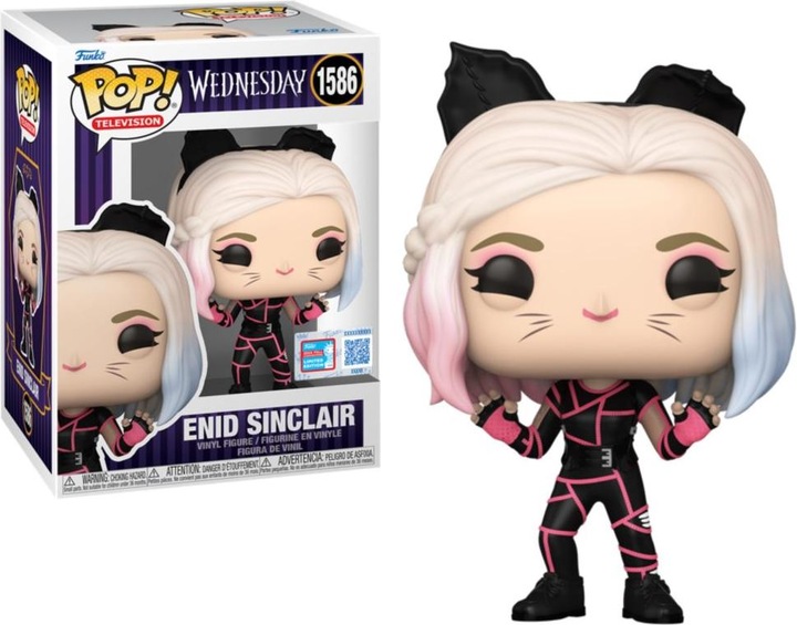 Actual product image Funko POP! Wednesday - Enid Sinclair (Cat Costume) Exclusive 2024