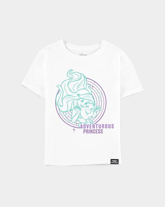 Immagine prodotto Difuzed Disney Principessa senza paura (bambini) - Maglietta a maniche corte Ariel bambina - 146/152 (146, 152)