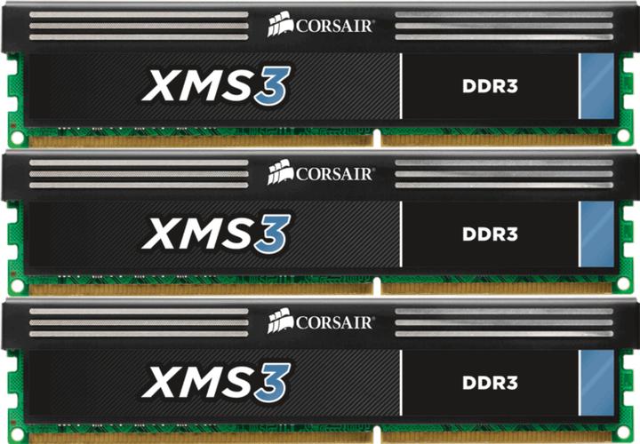 Produktbild Corsair Xms3 (2 x 4GB, 1333 MHz, DDR3-RAM, DIMM)