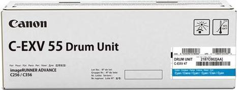 Actual product image Canon Drum C-EXV 55 Cyan (2187C002) 45k PU 1 piece for IR-C256i, C356i, C356P