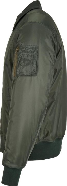 Actual product image Build Your Brand Mens Collared Bomber Jacket (M)