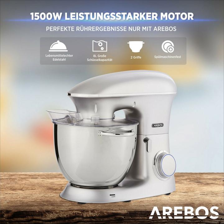 Produktbild Arebos Küchenmaschine (1500 W)