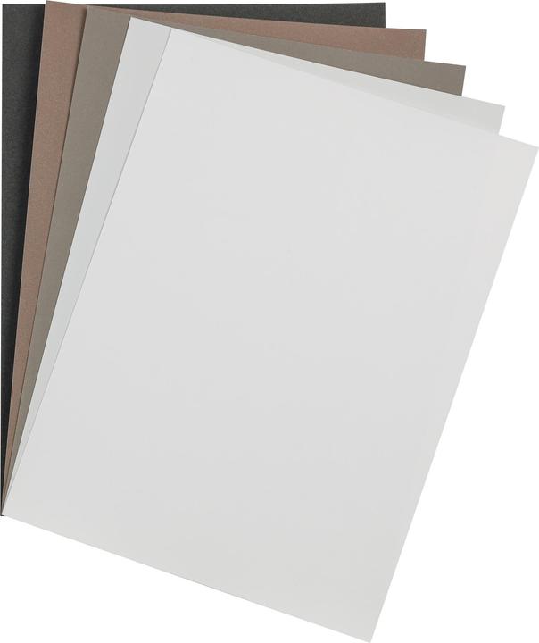 Produktbild Clairefontaine Pastelmat, Papier für Pastellmalerei, 5 Bogen 50x70cm 360g, 5 Farben sortiert - (360 g/m², 5 x)