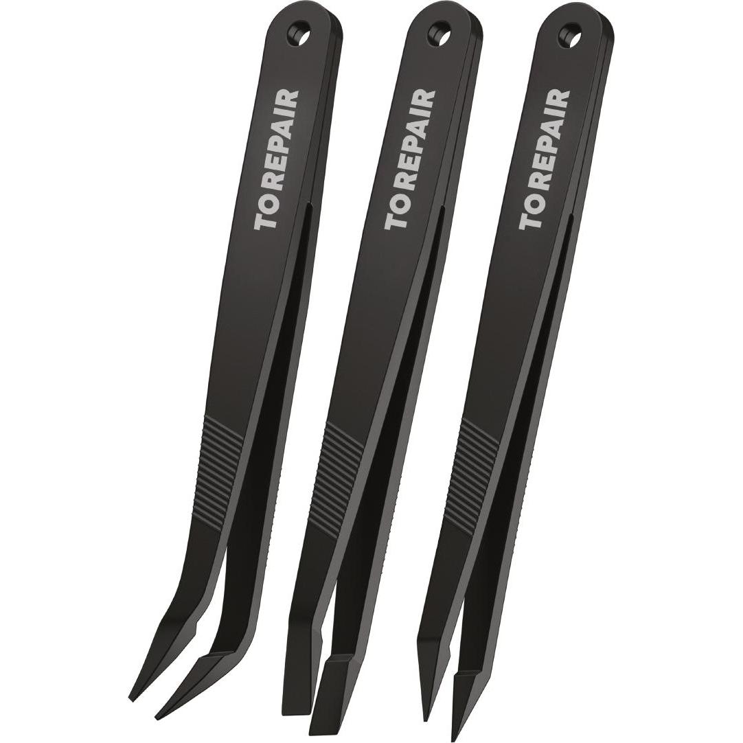 SBS, Pinzette, Set di pinzette di precisione 3 in 1