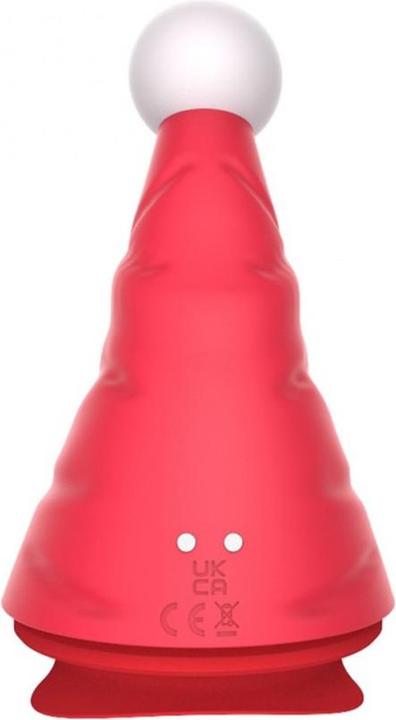 Actual product image Rimba Christmas Vibrator with Clitoral Stimulator