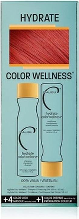 Immagine prodotto Malibu C Hydrate Color Wellness Set 7 Count (Set per la cura dei capelli)