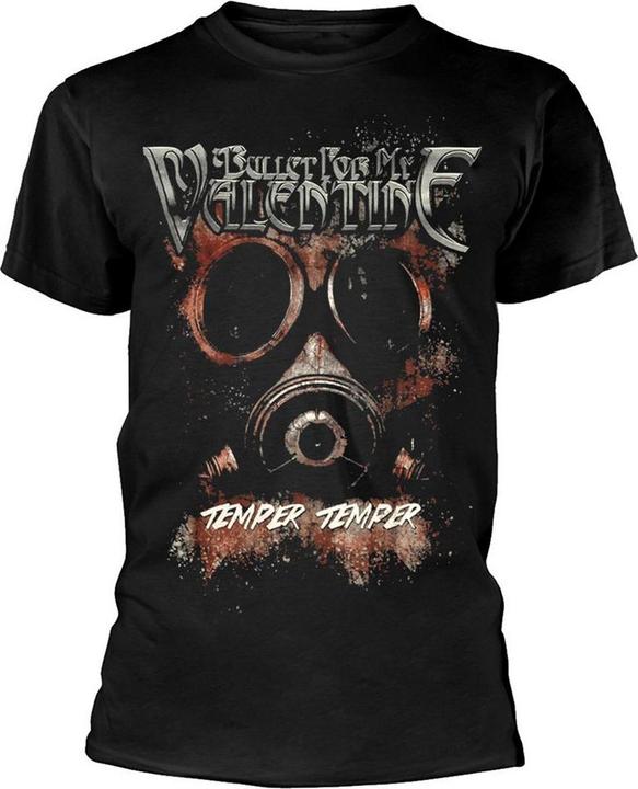 Immagine prodotto Bullet For My Valentine Temper Temper Maglietta Maschera Antigas Adulto Unisex (M)