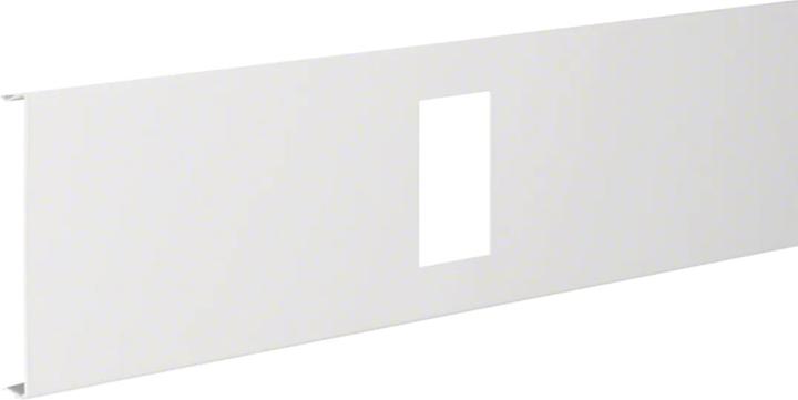 Actual product image Hager TEH R74259010 Unit cover angular lacquered in pure white for vending machines