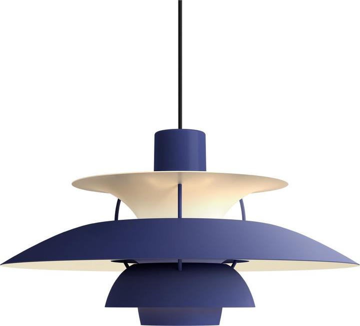 Monochrome dusty indigo