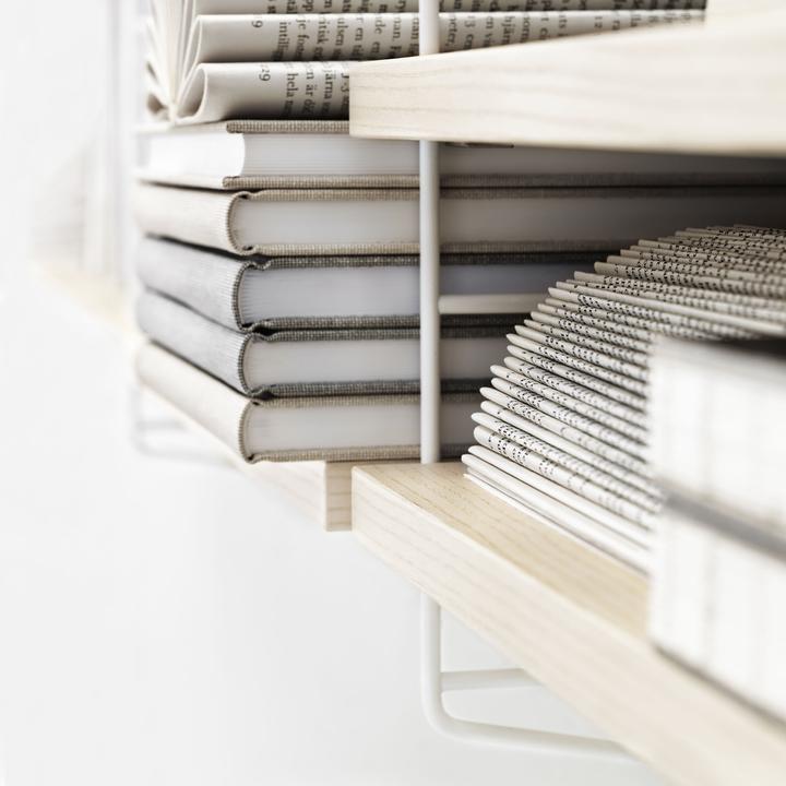 Actual product image String Pocket wall shelf (60 x 15 x 50 cm)