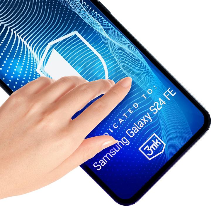Actual product image 3MK FlexibleGlass Pro pro Samsung Galaxy S24 FE (1 pcs., Samsung Galaxy S24 FE)