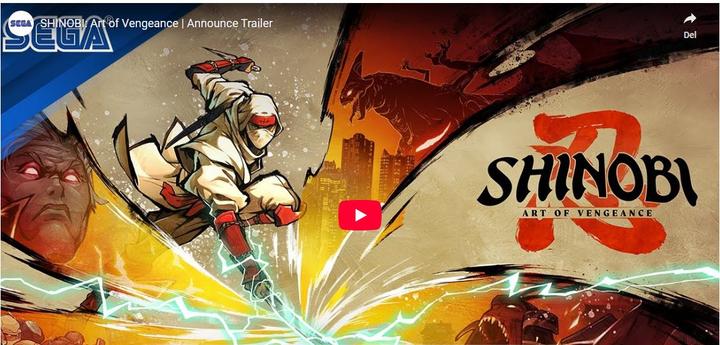 Produktbild Sega Shinobi Art of Vengeance (Limited Run) (Import) (Switch, EN)