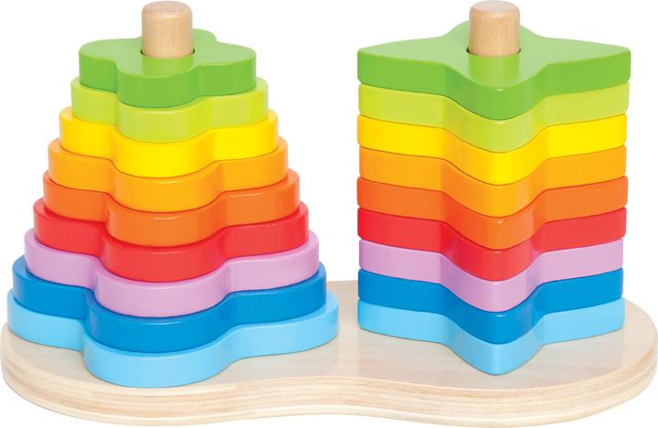 Immagine prodotto Hape Gioco dei chiodini arcobaleno 19 pezzi.