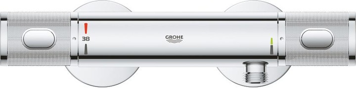 Produktbild Grohe Precision Feel Thermostatische Douchekraan - EcoJoy - CoolTouch - incl. koppelingen - chroom - 34789