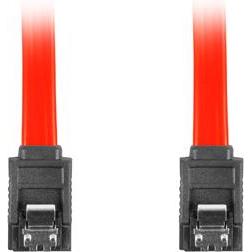 Thumbnail - Lanberg CA-SASA-14CC-0030-R, 0,3 m, SATA III, SATA 7-pin, SATA 7-pin, Weiblich/Weiblich, Rot, Interne Kabel (PC)