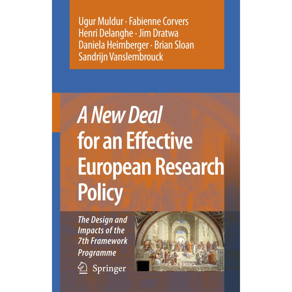 A New Deal for an Effective European Research Policy, Fachbücher von Brian Sloan, Jim Dratwa, Daniela Heimberger, Sandri...