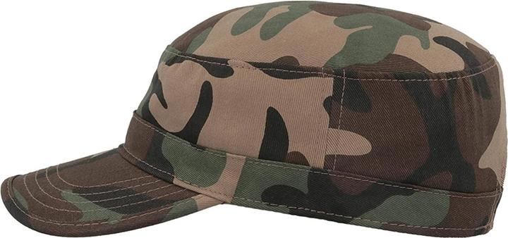 Produktbild Atlantis Tank gebürstete Baumwolle Military Kappe (2 StückPackung) (One Size)