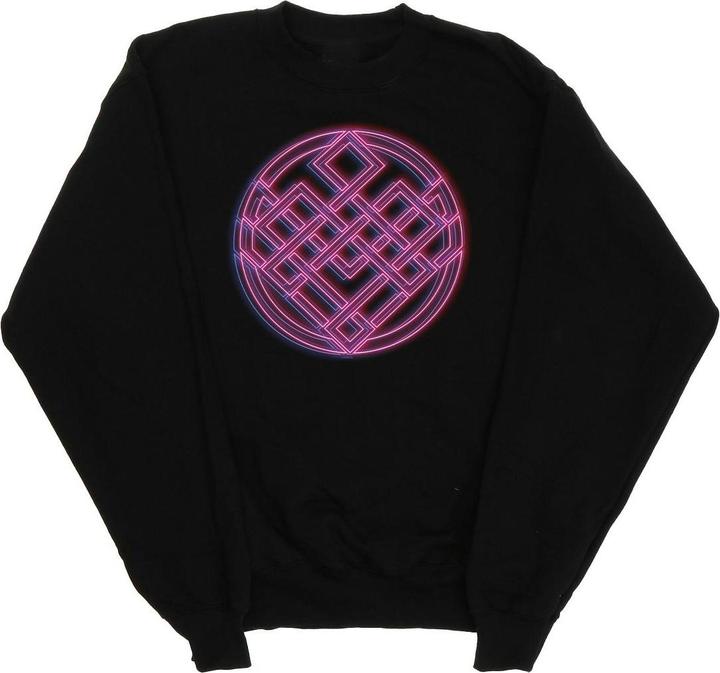 Actual product image Womens/Ladies Shang-Chi And The Legend Of The Ten Rings Neon Icon Sweatshirt (S)