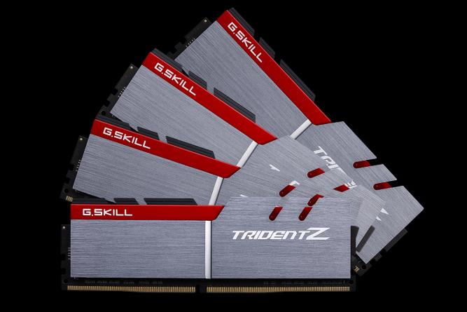 Produktbild G.Skill Trident Z (4 x 8GB, 3200 MHz, DDR4-RAM, DIMM)