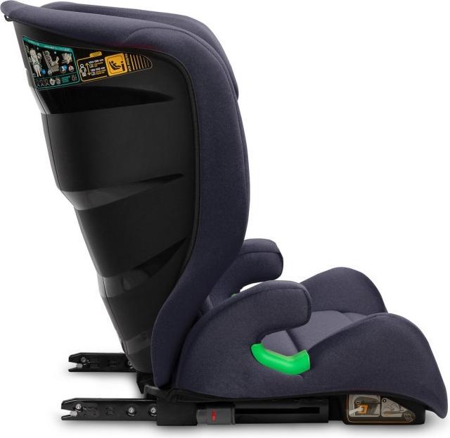 Actual product image Caretero Car seat SEAT NIMBUS I-SIZE 4-12 NAVY (100-150 cm) (Child seat, ECE R129/i-Size Standard)