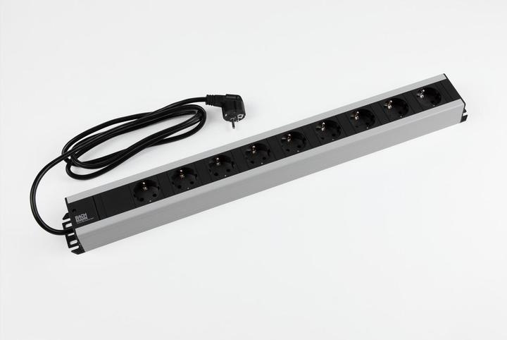 Produktbild Bachmann HANDWERKER Steckdosenleiste, 9-fach, ohne Schalter (9 x, CEE 7/3, 2 m)