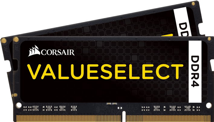 Productafbeelding Corsair Waarde selecteren (2 x 4GB, 2133 MHz, DDR4 RAM, SO-DIMM)