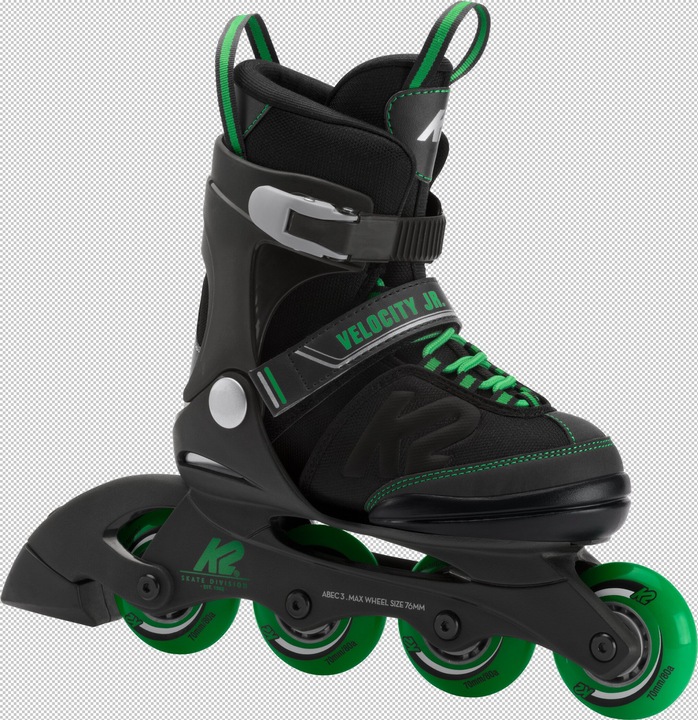 Produktbild K2 Velocity Junior Boy Inliner (Grösse: 32.0-37.0, black/green) (32)