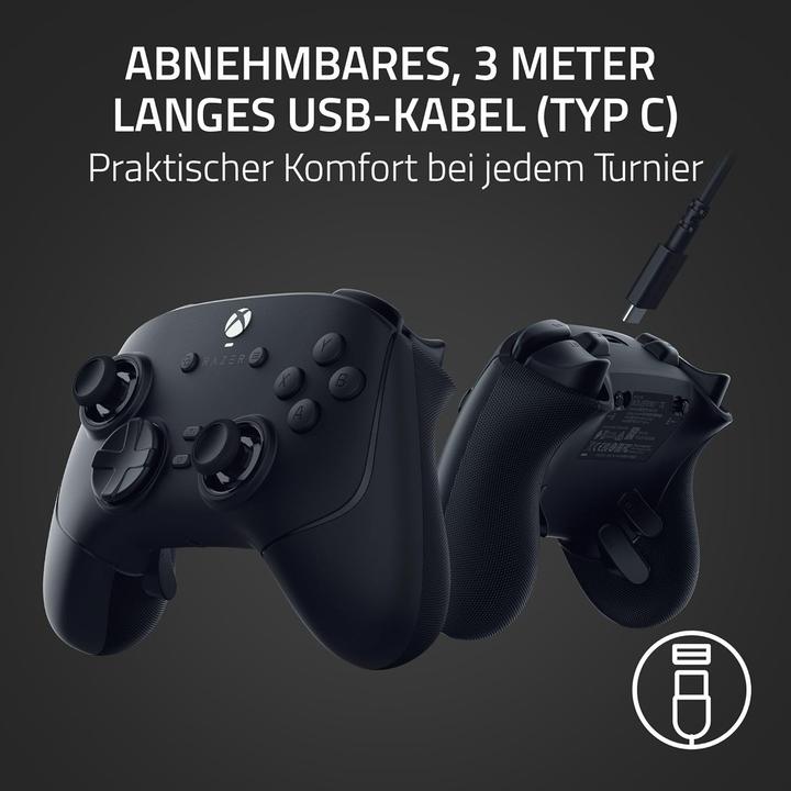 Actual product image Razer Wolverine V3 Tournament Edition, black - wired e-sports controller for Xbox & PC (PC, Xbox One S, Xbox One X, Xbox Series S, Xbox Series X)