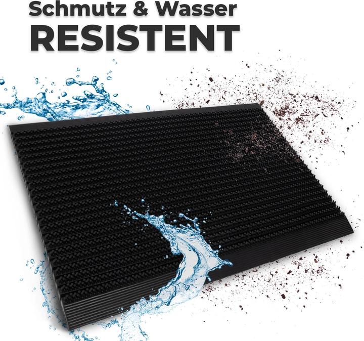 Actual product image Karat Gummi-Türmatte (60 x 90 cm)