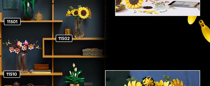 Immagine prodotto LEGO Girasoli (11502, LEGO Botanicals)