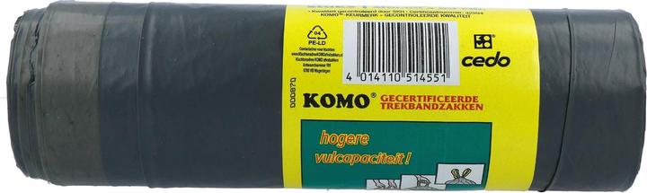 Actual product image Komo Bin liners with drawstring 60x80x0.043 1 roll (1x, 60 l)